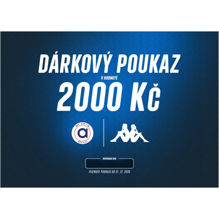 Dárkový poukaz ARTIS 2000 Kč