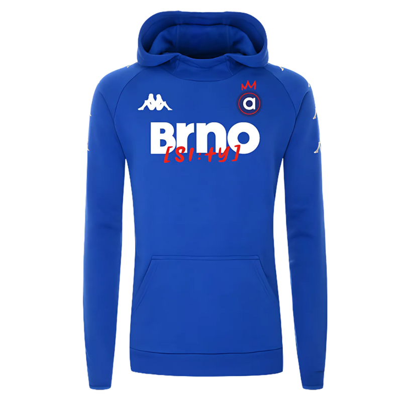 Fan KAPPA4SOCCER DIANO SK Artis Brno si:ty mikina Fan KAPPA4SOCCER DIANO SK Artis Brno si:ty mikina
